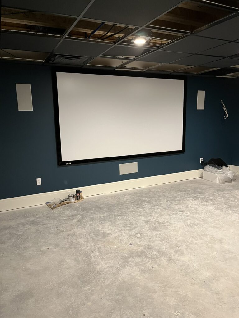 Home theater we installed