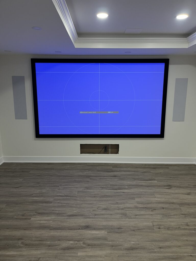 Another Home theater Professionally Installed By Planet Low Voltage
