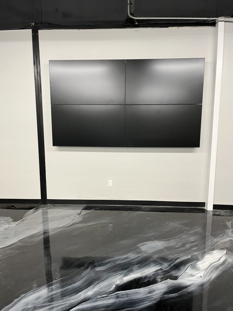 Video wall we installed