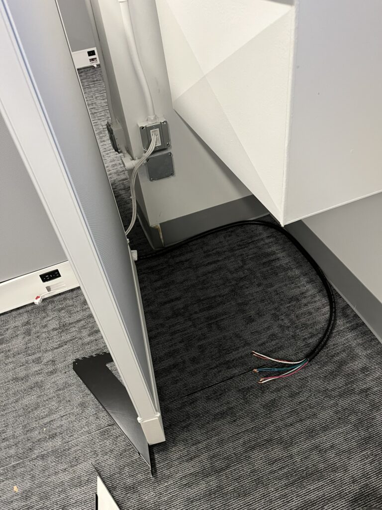 cubicles we wired