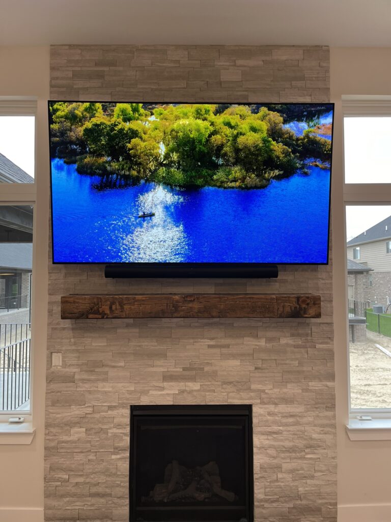 Tv we mounted